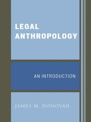 cover image of Legal Anthropology